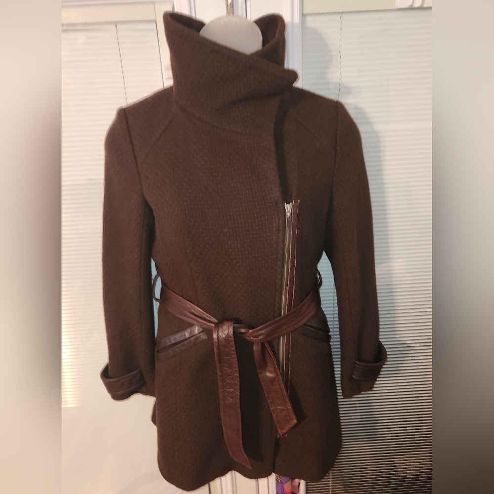 Cole Haan Wool Blend Coat Size 10